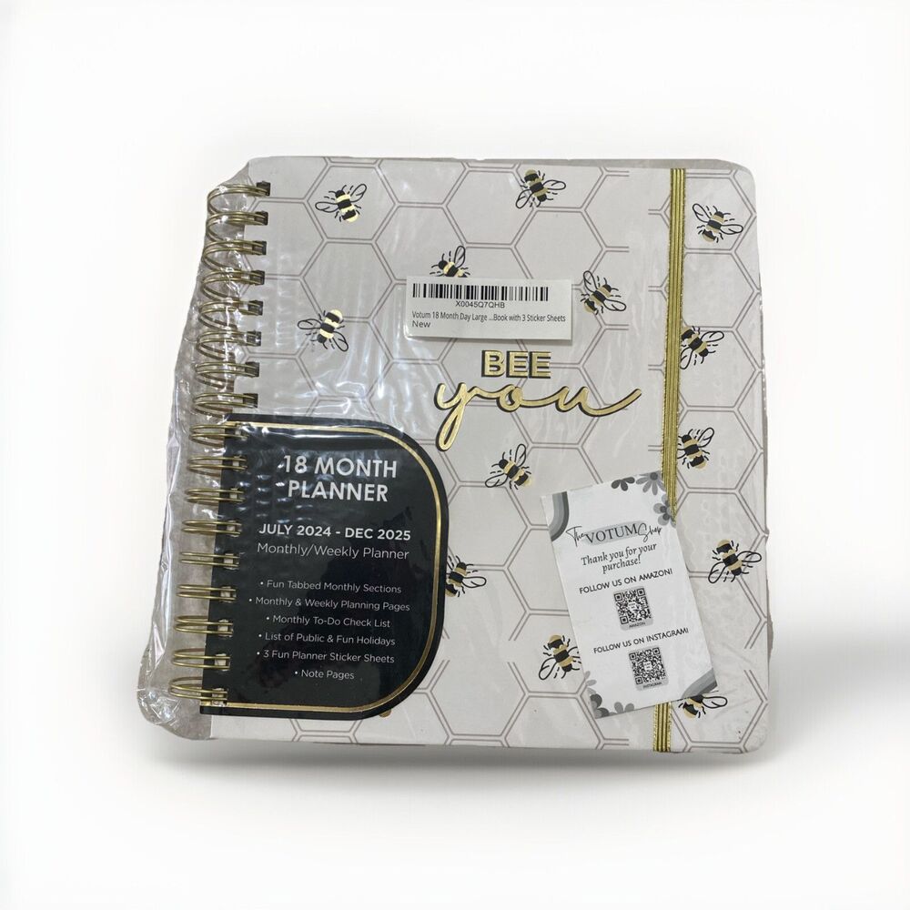 Votum 18 Month Planner 2024-2025 - July 2024- Dec 2025 Planner- Daily Weekly ... - Picture 10 of 10
